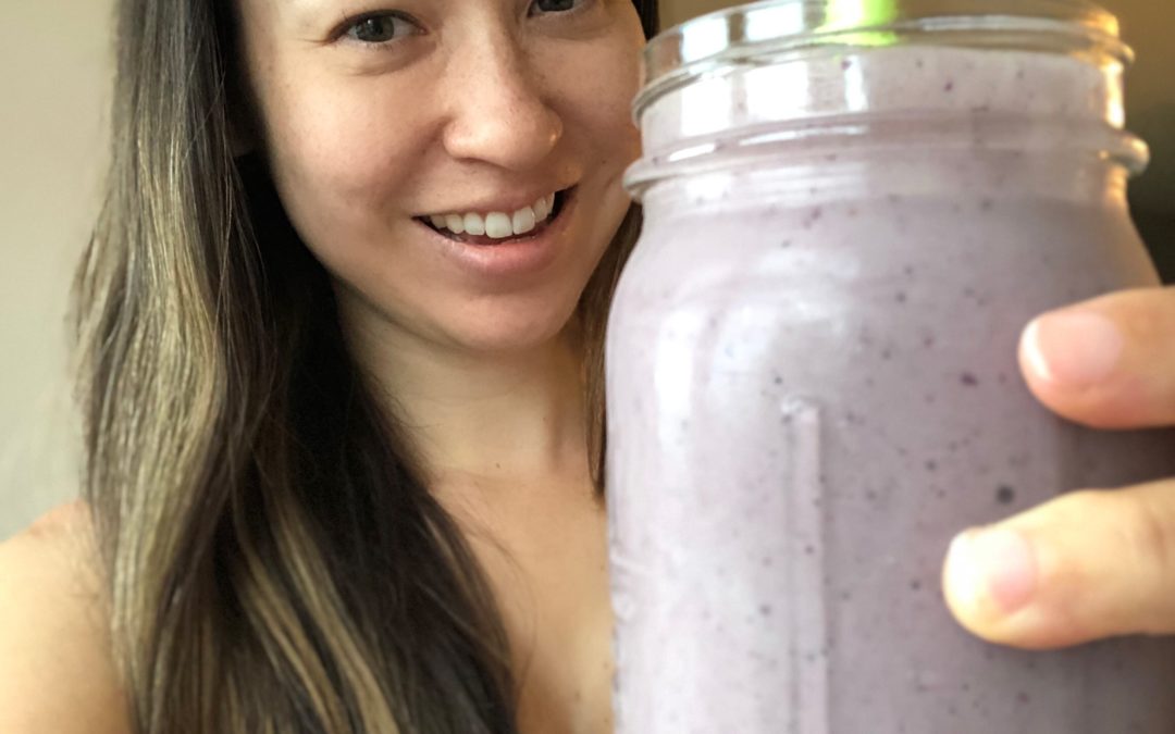 How To Make A Super Basic Berry Protein Smoothie
