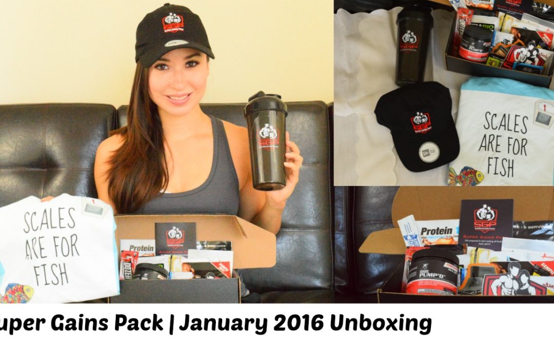 Super Gains Pack Review and Unboxing January 2016 | No Excuse Girl