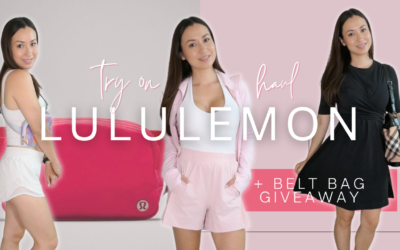 lululemon Summer 2023 outfits: Haul and Giveaway!